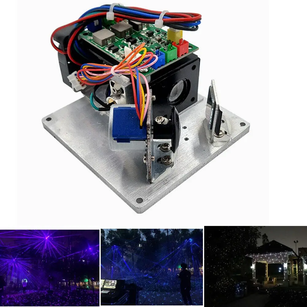 2W White Red/Green/Blue Star Lights 638nm 520nm 450nm RGB Laser Diode Module Stage Lighting TTL