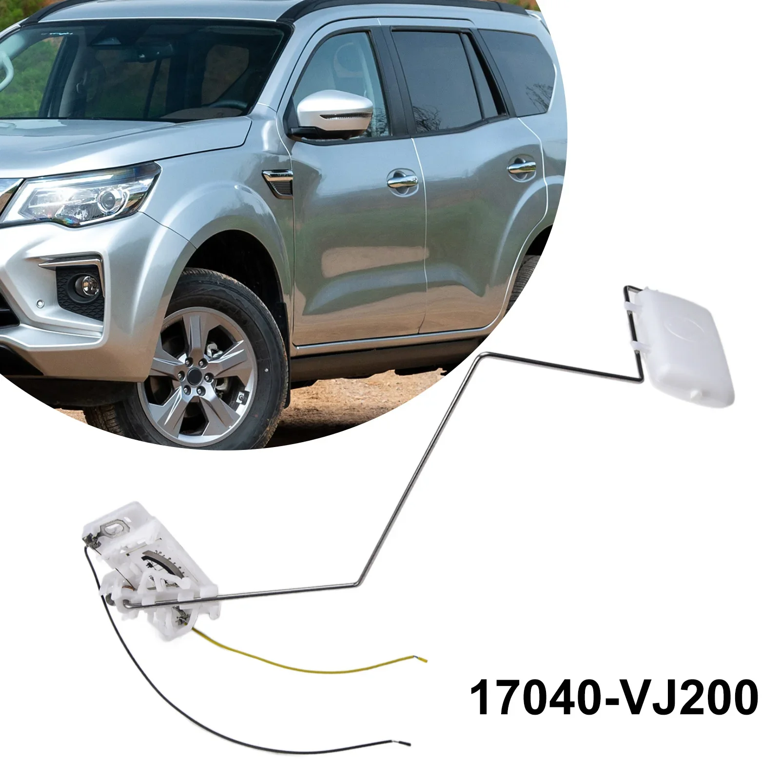 17040-VJ200 Датчик уровня Простая установка для Nissan Paladin Pickup D22 Замена топлива Белые