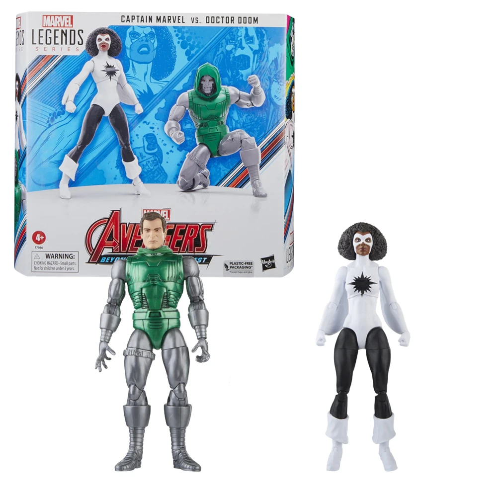 Hasbro Marvel Legends Captain VS. Doctor Doom 6-Inch Figures