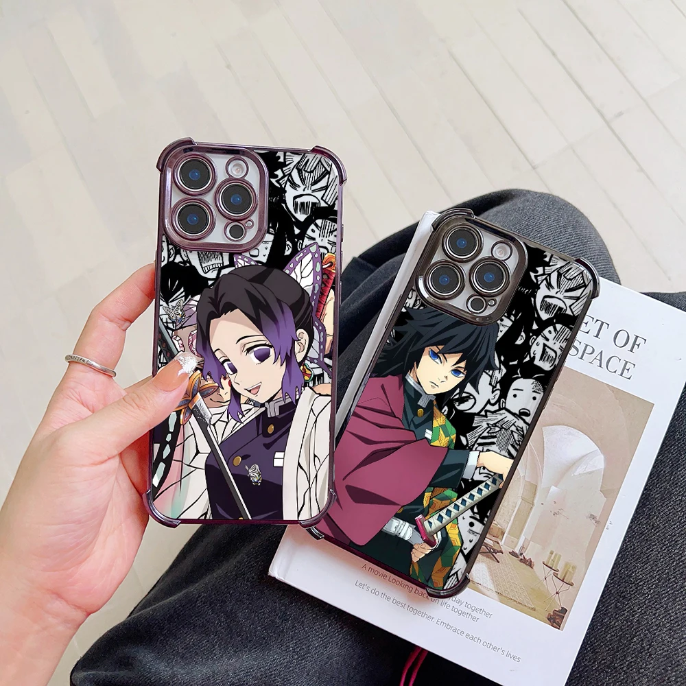 Чехол для телефона Anime Demon Slayer Vivo Y77 Y38 Y36 Y50 Y28 Y27 Y17 Y16 Y15s V29e V27 V25 V23 S15 5G противоударный