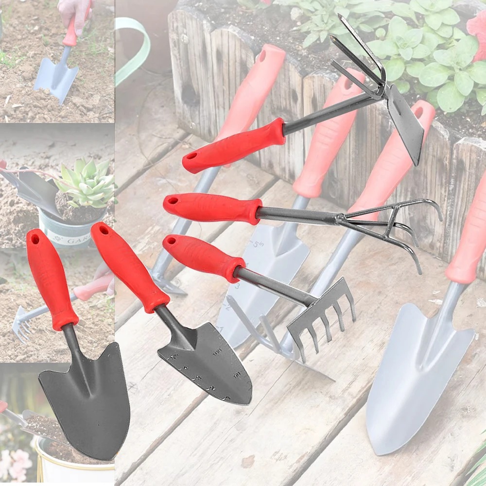 Jincraftsman®-5 шт. лопата, лопата, когти, грабли, многофункциональная резьба, посадка, Weeding горшечные бонсай садовые инструменты, комбинированный ... (art.: 3920beb2140ae) - 3920beb2140ae
