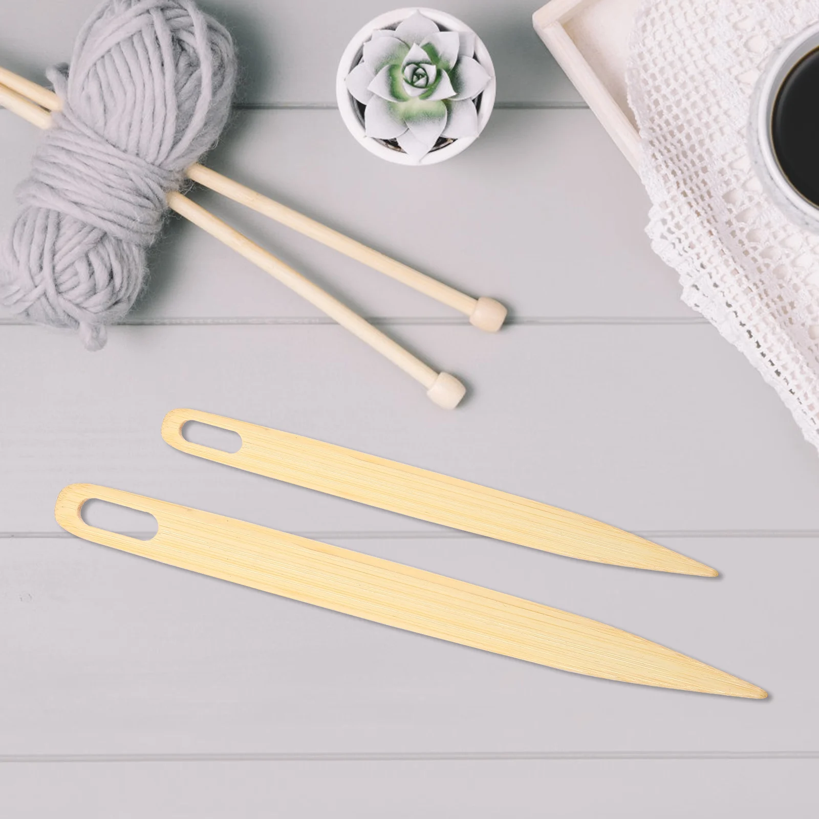 

Needles Tools Knitting Crochet Loom Weaving Hook Needle Hand Eye Fork Wool Diy Tapestry Handcrafts Stick Bobbin Tool Knit Home