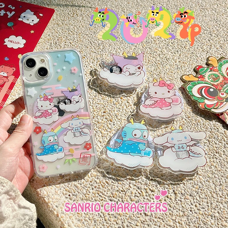 Магнитный чехол Sanrio Hello Kitty Kuromi Hangyodo для iPhone 15 14 13 12 11 Pro Max