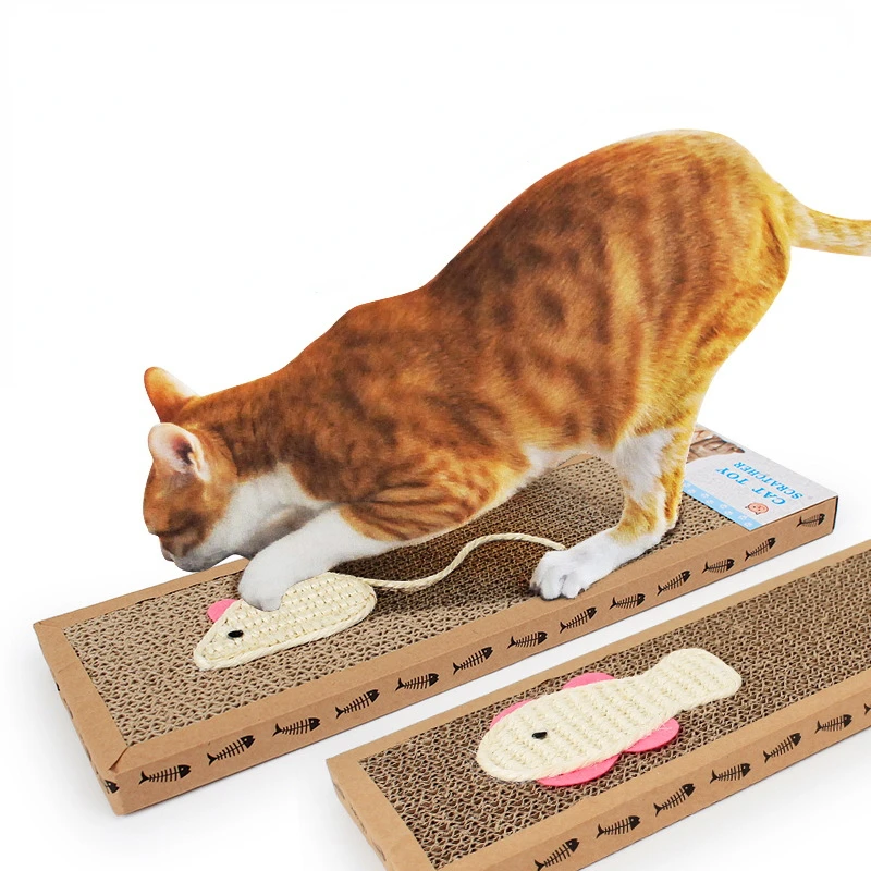 

37*12cm Cat Scratching Board Mat Scraper Claw Paw Toys For Cat Scratcher Equipment Kitten Product accesorios para gatos