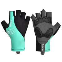 2pcspair female male half finger easy to release design cycling gloves wear resistant outdoor camping fishing gloves