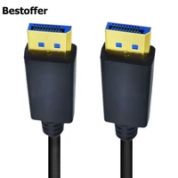 dp 8k60hz to displayport adapter dp1 4 malefemale converter extention dp cables for pc computer laptop tv video