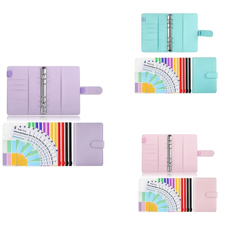 

Budget Binder Organizer,A6 Cash System Planner For Money Receipts Budgeting, For Writing Down Different Budget