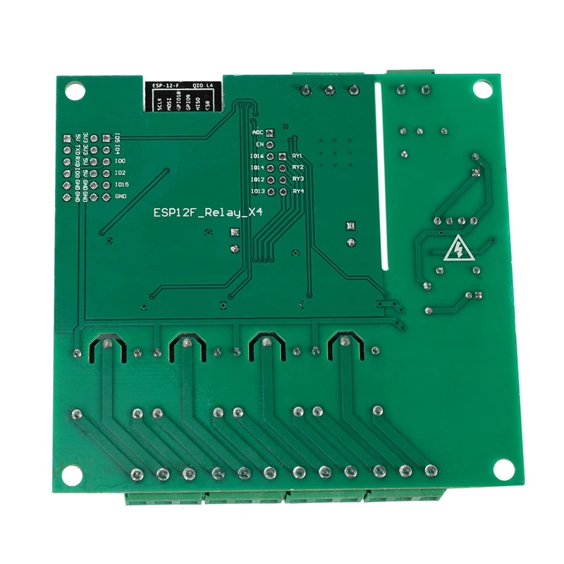 Беспроводная 4-канальная релейная плата 5X ESP8266 с Wi-Fi для Arduino источник питания 5