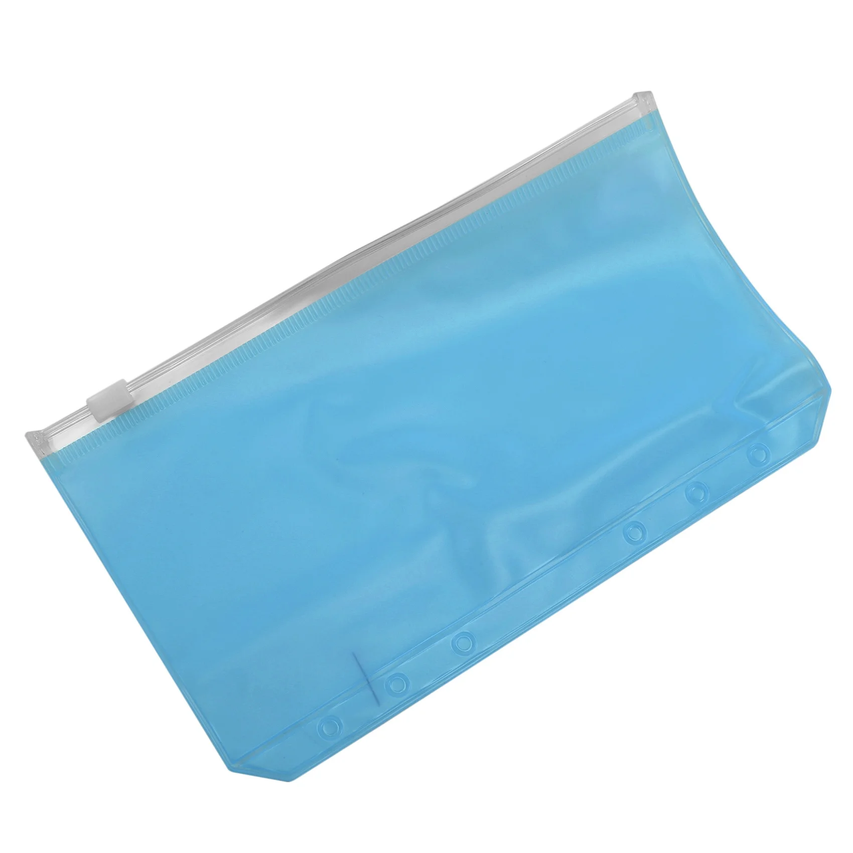 12Pcs Binder Pocket A6 Size 6 Holes Zipper Folders for 6-Ring Notebook Waterproof Loose Leaf bags |
