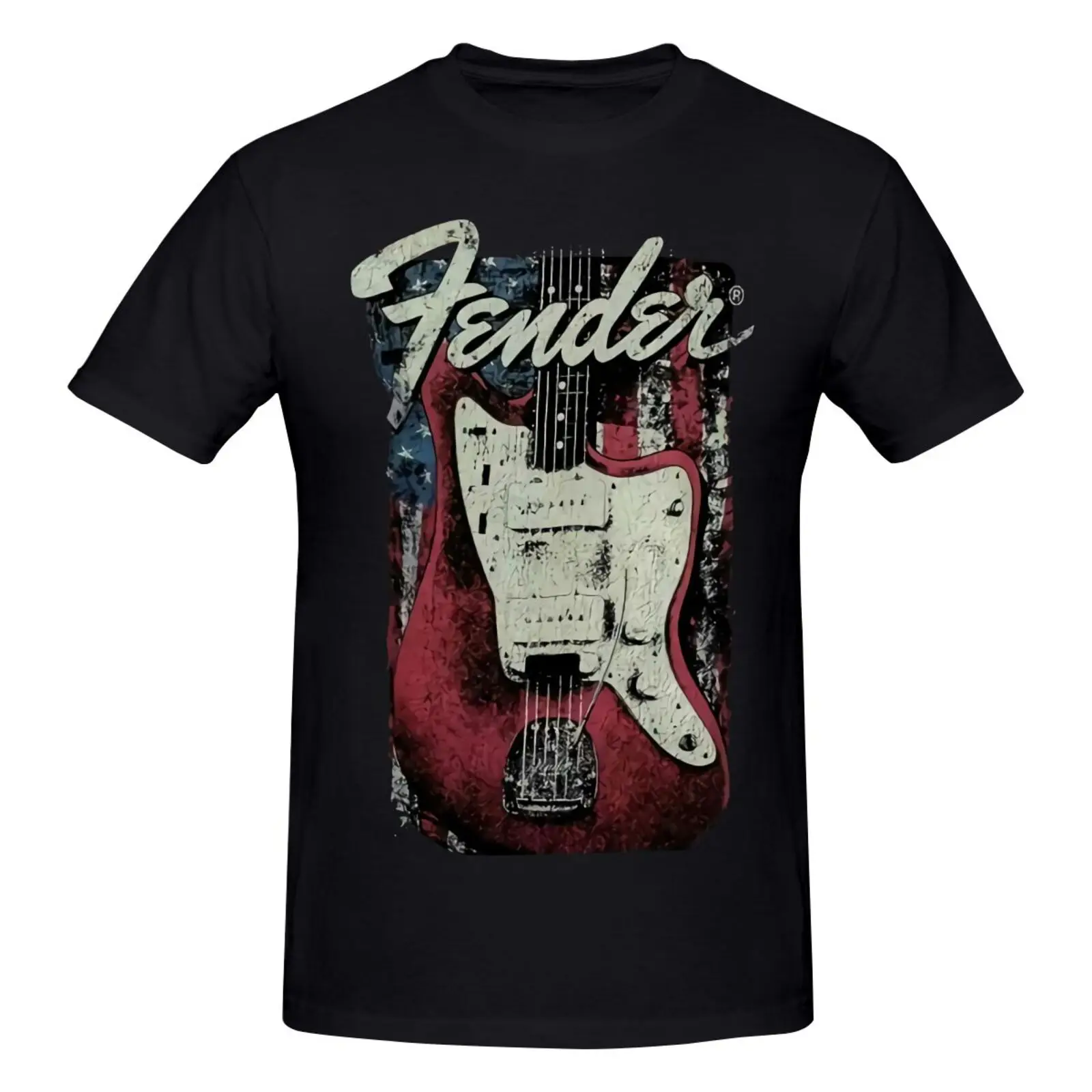 

Футболка мужская с изображением гитары из эффекта прыжков, 1945