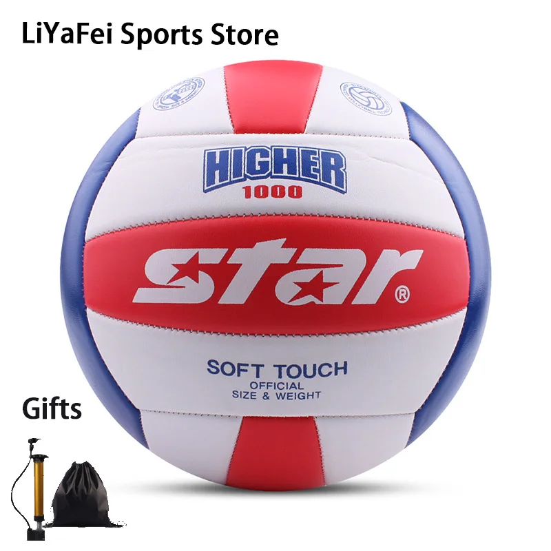 VB815 Star Size 5 Adults Volleyballs Higher 1000 Soft Touch Outdoor Indoor Volleyballs Youth Beach Balls High-quality Free Gifts