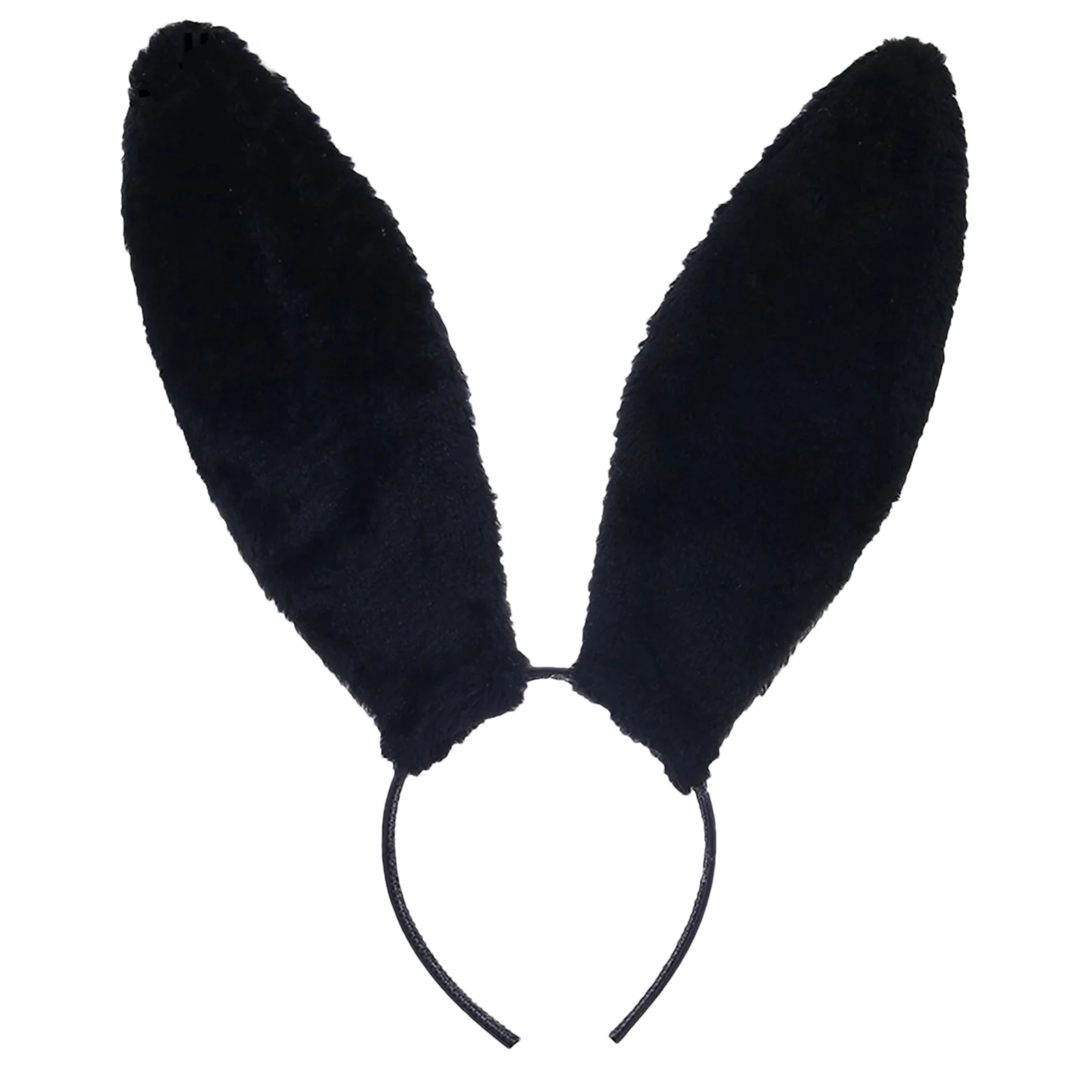 

Black Big Bunny Ears Headband For Easter Halloween Party Costume Accessories Easter Nightclub Sweet Sexy Bunny Ear Hair