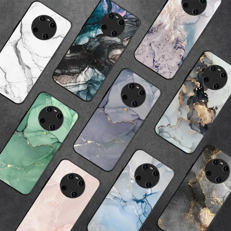 

Marble Phone Case For Huawei Y5 Y62019 Y52018 Y92019 funda case for 9prime2019