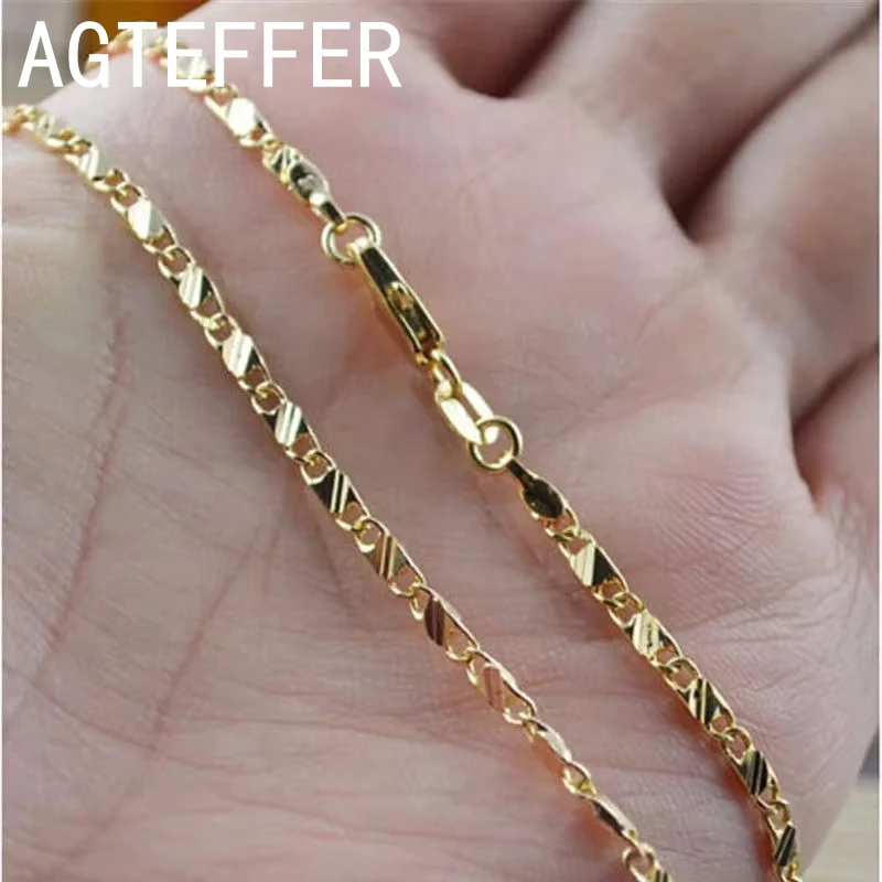 Ожерелье из серебра 925 пробы с золотым наполнением 18 карат