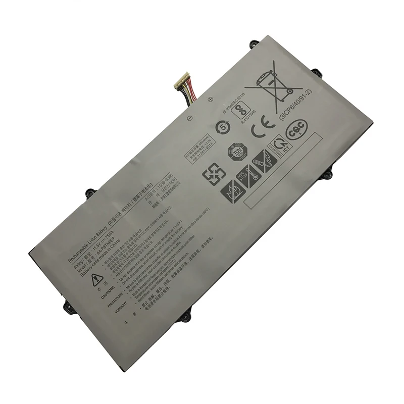 AA-PBTN6EP Аккумулятор для ноутбука Samsung Notebook 9 NP900X5T NP900X5T-X01US 900X5T 900X5T-X78L 900X5T-X01 900X5T-X02 11 5 V