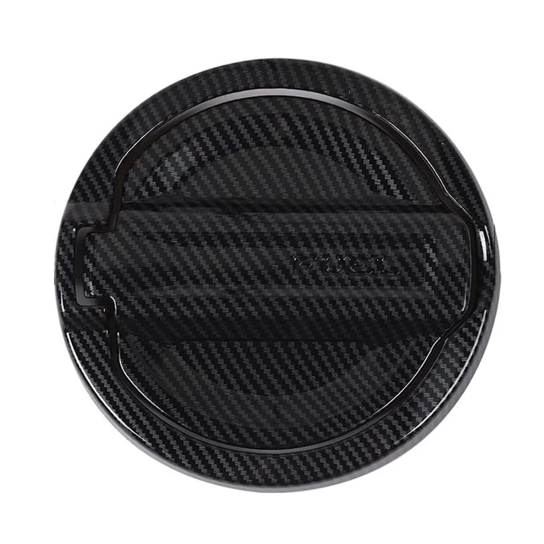 

Крышка газовой крышки отделка крышка топливного бака ABS декоративный Комплект для 2018-2021 Jeep Wrangler JL аксессуары (углеродное волокно)