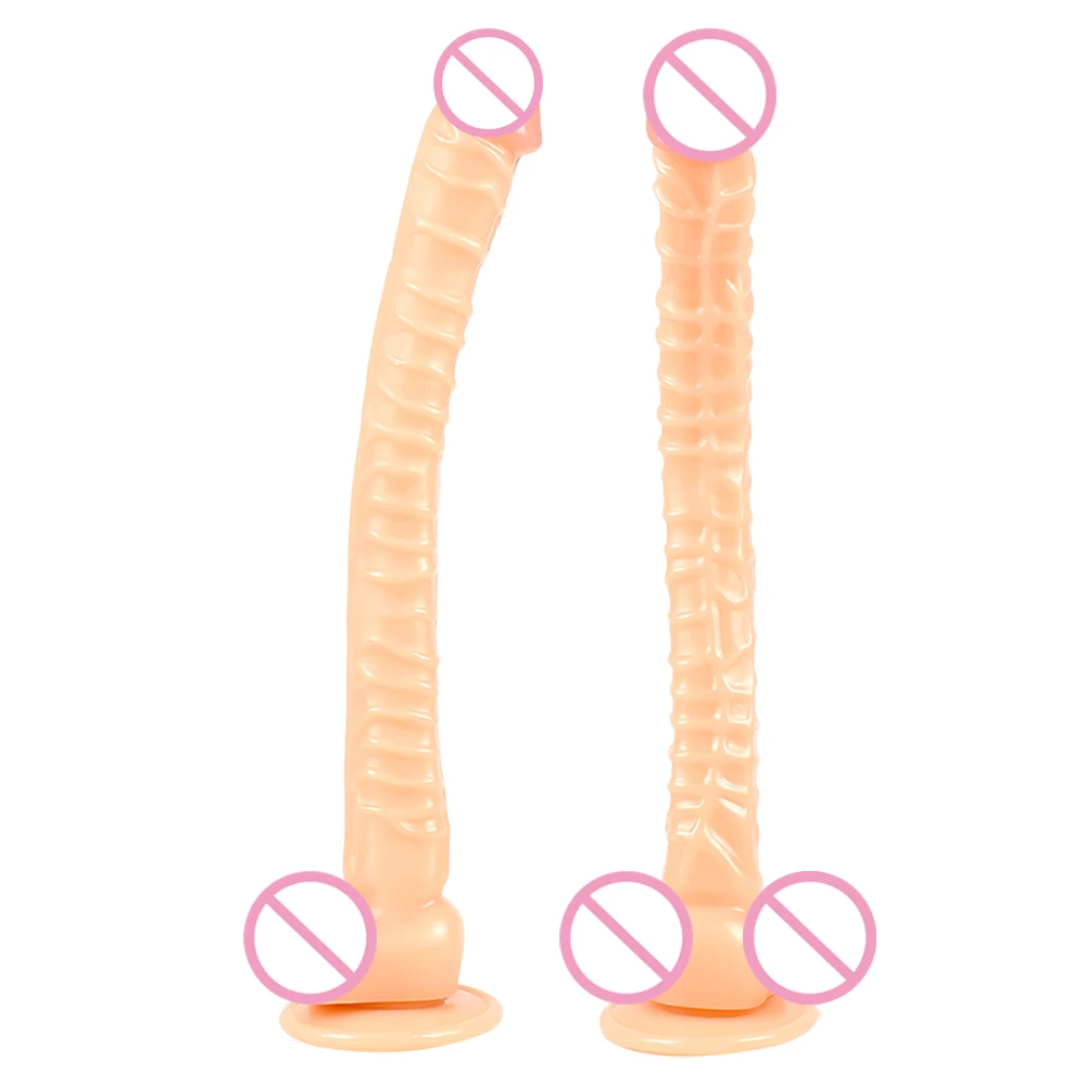 Реалистичный фаллоимитатор 15 7 дюйма с присоской свободные руки безопасный