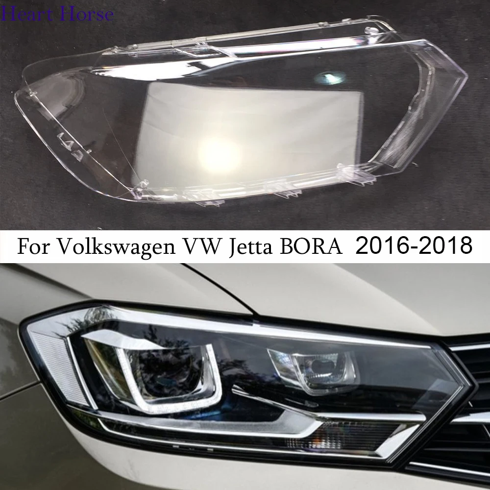 

For Volkswagen VW Bora 2016 2017 2018 Headlamp Cover Lampshade Lamp Shade Headlight Shell Lens Plexiglass Auto Replacement