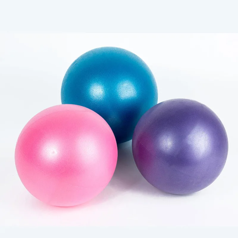 

Mini Yoga Ball Frosted and Thickened Explosion-proof Clip Back Ball Gymnastics Ball Fitness Ball Diameter 25cm Pilates Mini Ball