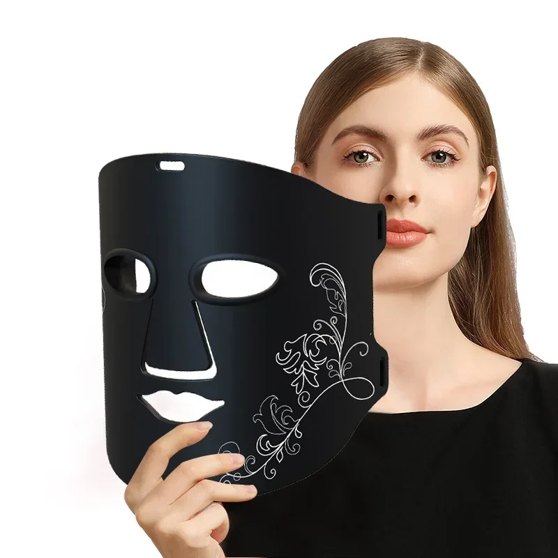 Yabao OEM 7-цветная силиконовая маска красного света Персональная на заказ Маска