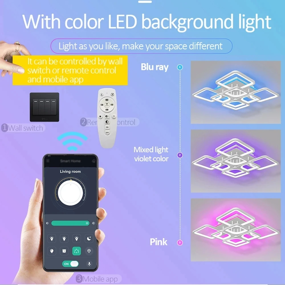 Cx112мм Новая Люстра для гостиной спальни кухни домашняя люстра современная