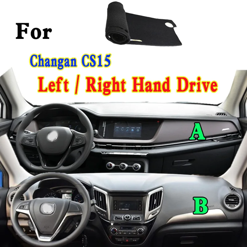 

For Changan CS15 EV E-pro Interior Accessories Dashmat Dashboard Cover Instrument Panel Insulation Sunscreen Protective Pad
