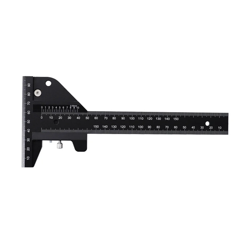 

1 PC Carpentry Ruler Multipurpose Durable Multifunctional Ruler Woodworking Ruler