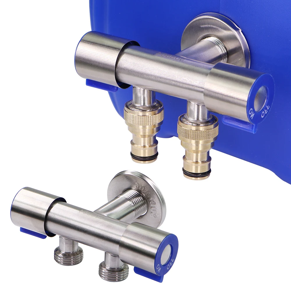 Оросительные краны для сада 2 канала 16 мм 1/2 дюйма