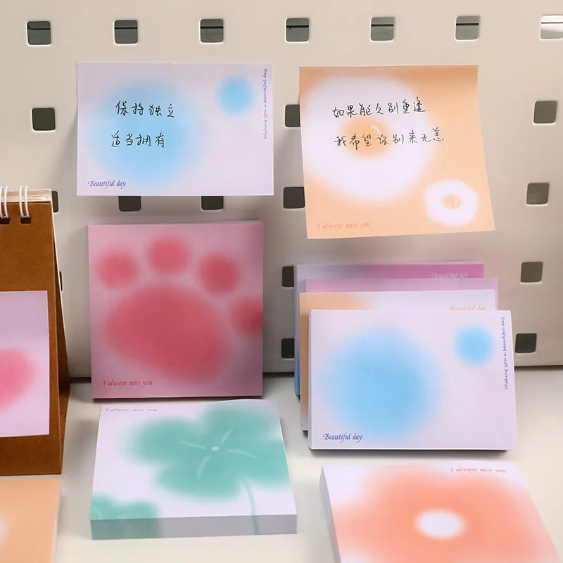 

Cute Color Notebooks, Paper Pads and Other Writing Supplies, Note Paper, Student Notes, and Notes Can Be Pasted