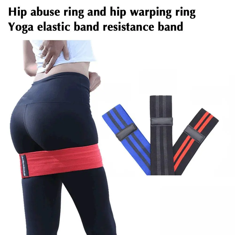 

Fabric Resistance Hip Booty Bands Glute Thigh Elastic Workout Bands Squat Circle Stretch Fitness Strips Loops Yoga Gym Equipment