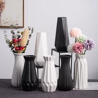 modern ceramic vase indoor decor artistic flower pot home decorative planter art decoration creative flower arrangement