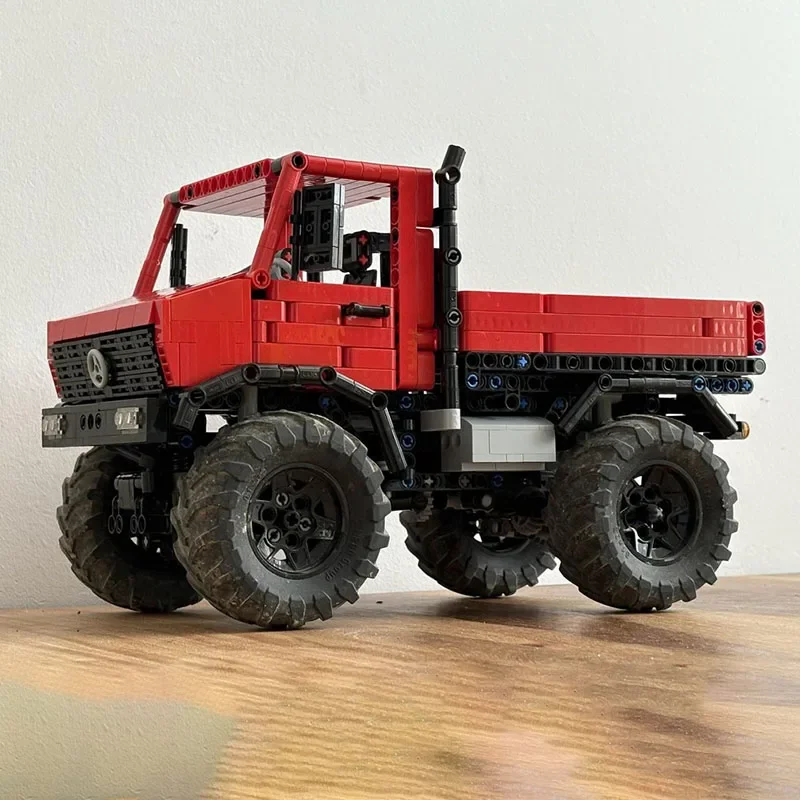 1048 деталей MOC Unimog U437 RC Technic: Конструктор, креативный рождественский подарок, развивающий STEMSTEAM-навыки, для развития практических способностей (art.: 3920db7882d35) - 3920db7882d35