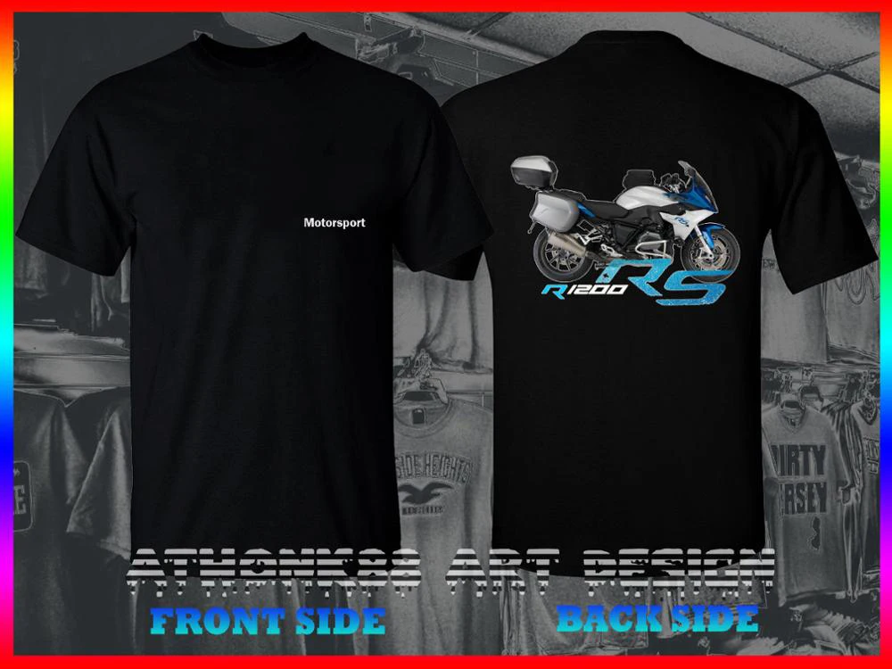 

R1200RS Motorcycle MOTORSPORT S 1000 RR TEE SHIRT double side