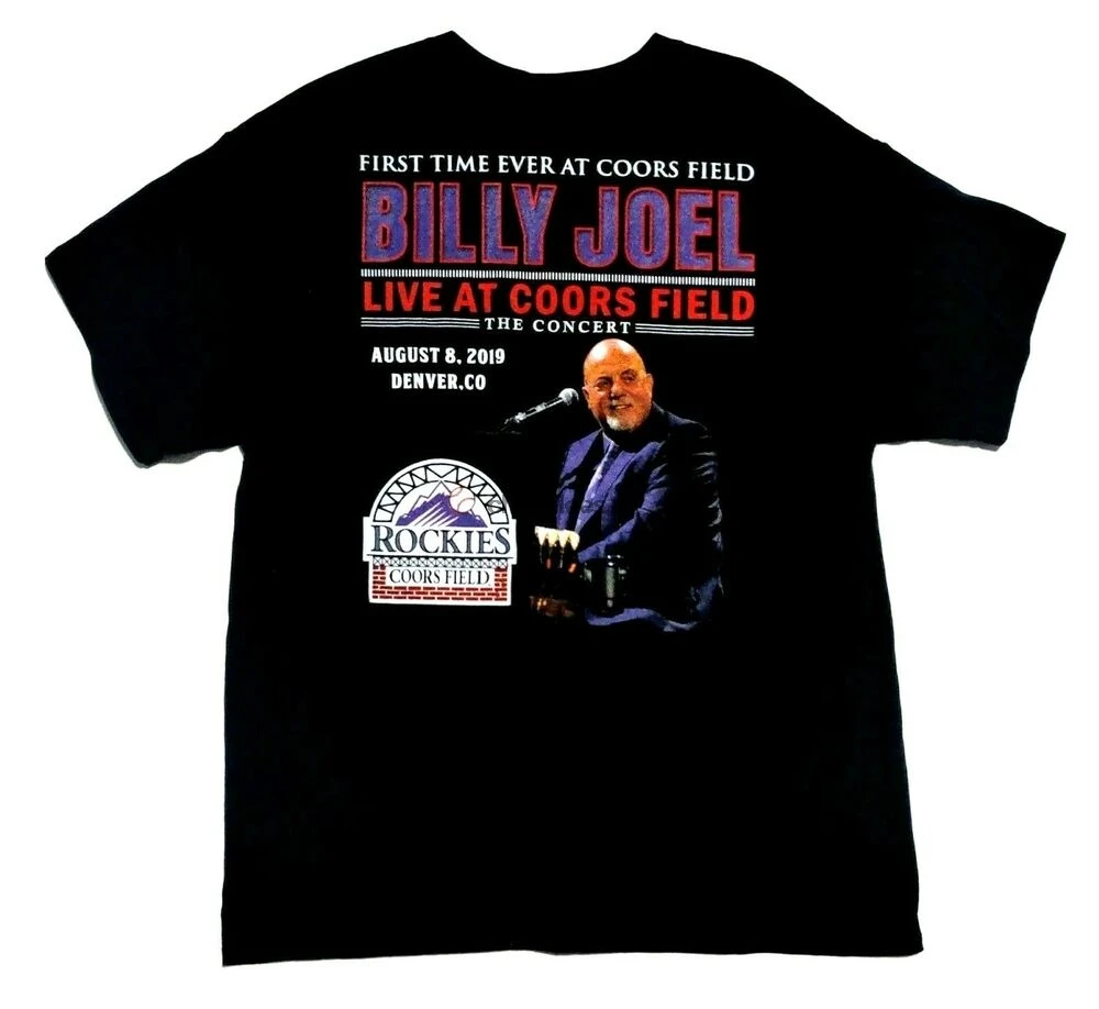 Мужская футболка с коротким рукавом принтом Билли джола 2019 |