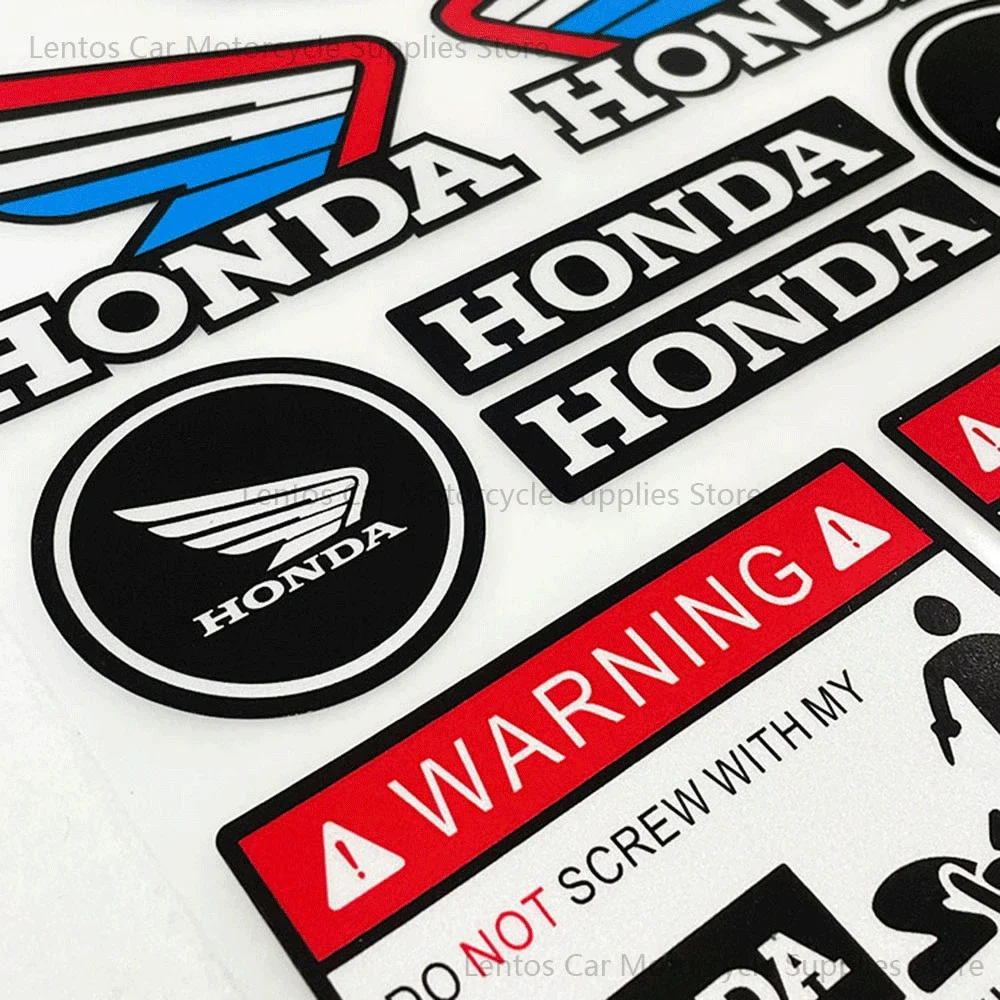 Наклейка На Бак HondaAs Для Мотоциклетного Шлема Большая YAmasHAs 2024 Модное Украшение