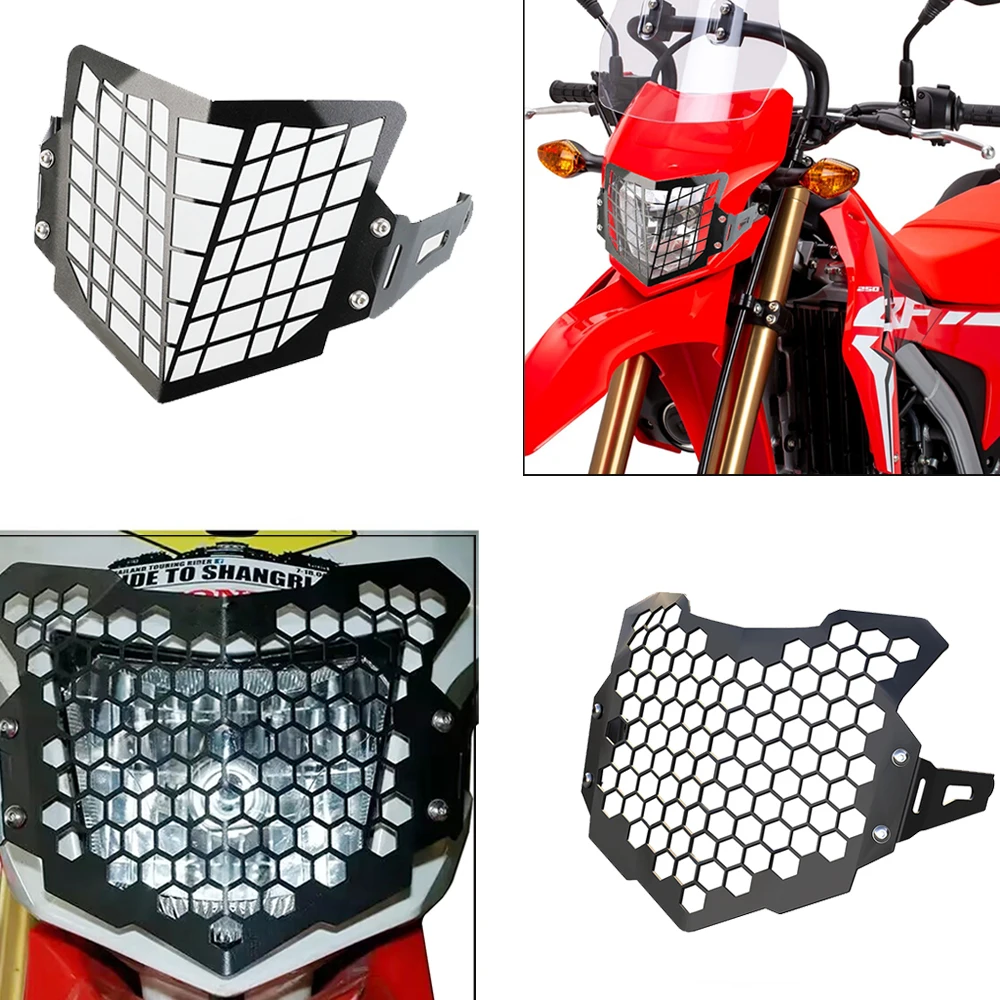 

CRF 250L 250M 300L Motorcycle Accessories Headlight Guard Grille Cover Protector For Honda CRF250L CRF250M CRF300L 2012-2023