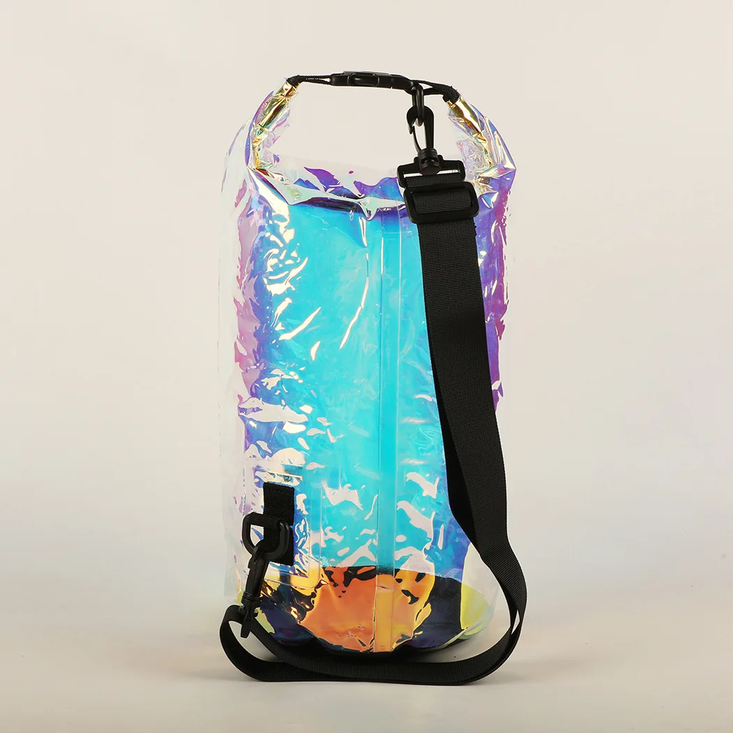 PVC Waterproof Bag 10L Outdoor Trekking Swimming Bag Diving Compression Storage Dry Bag for Man Women Kayaking Backpacking Gear