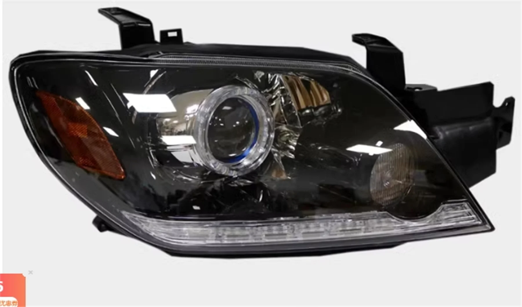 Автомобильная светодиодная фара для Mitsubishi Outlander DRL дневной свет яркий ближний