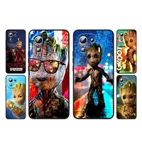 guardians of the galaxy hero groot phone case xiaomi mi 12 12x 11t 11 11i 10i 10t 10s note 10 9 lite ultra 5g silicone tpu cover