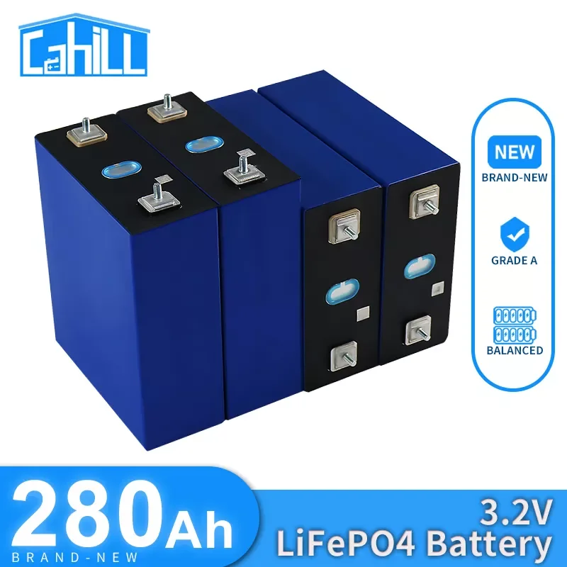 

Аккумуляторная батарея высокой емкости NEW2023, 3,2 в, LifePo4, а/ч, 4 шт., 12 В, 48 В