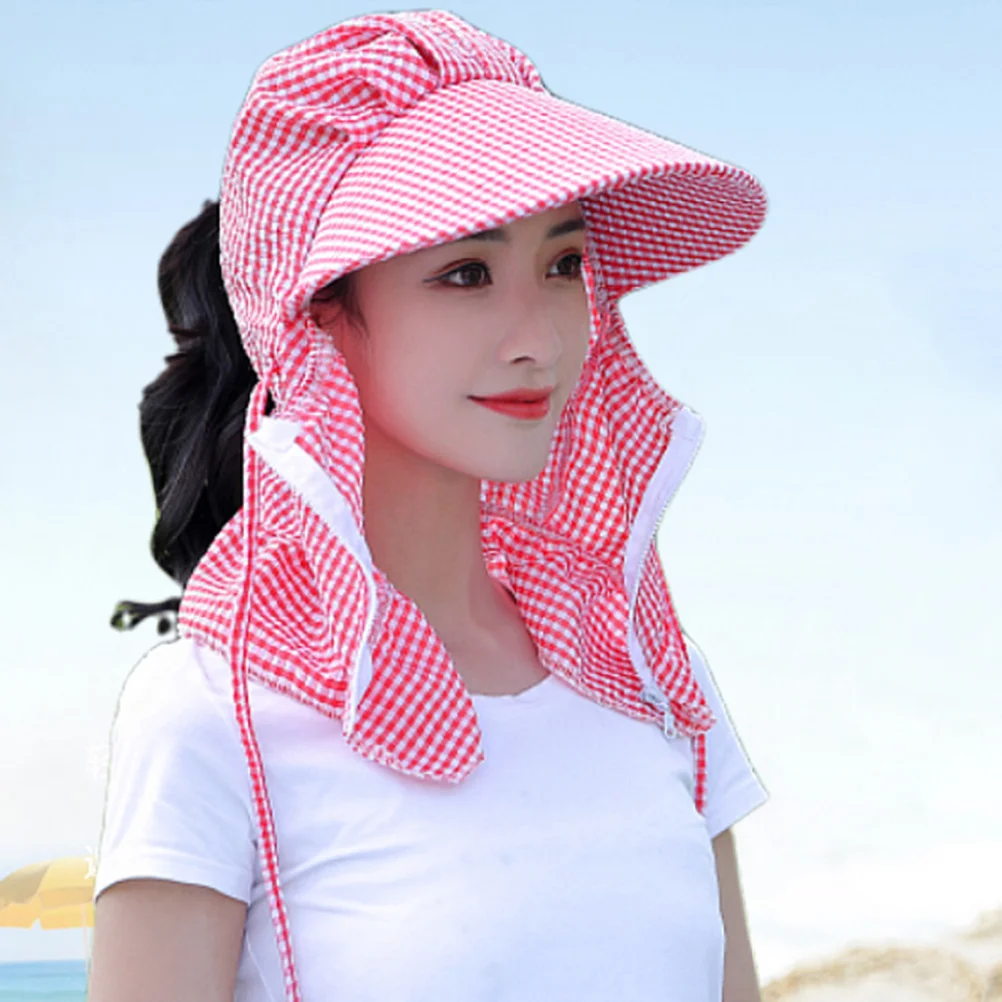 

Face Hat Cover Bandana Neck Summer Scarf Sun Cap Balaclava Women Gaiter Cycling Safety Headwear Uv Anti Visors Beach Fog Kids