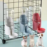 Dog Cage Hanging Automatic water Feeder Large Capacity Kitten Puppy Rabbit Feeding Bowl Water Drinker Pets Supplies water bottle