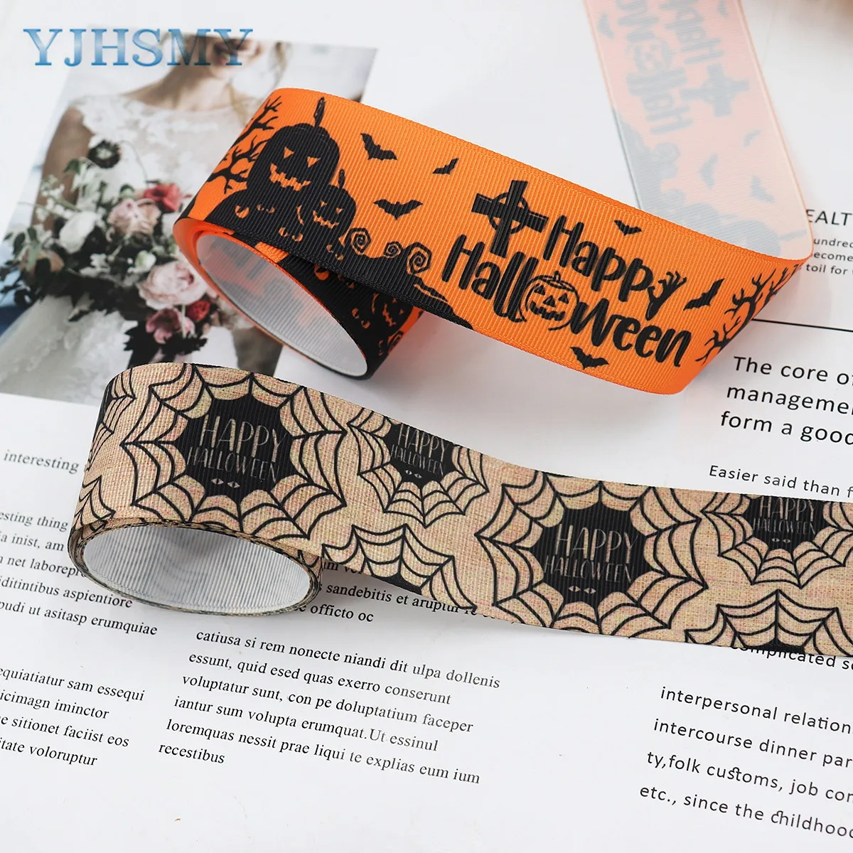 Мультяшная Милая печатная корсажная лента 1 ''x 5 ярдов ремесла самодельная