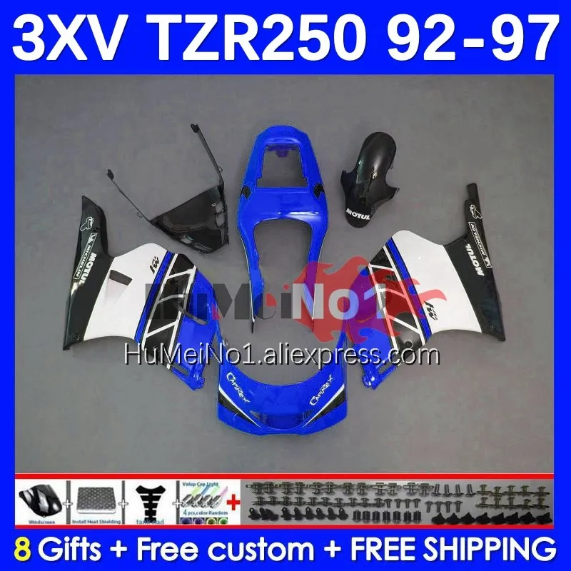 

TZR-250 For YAMAHA 3XV TZR250 TZR 250 RR 92 93 94 95 96 97 145No.3 TZR250RR 1992 1993 1994 1995 1996 1997 Fairing blue stock