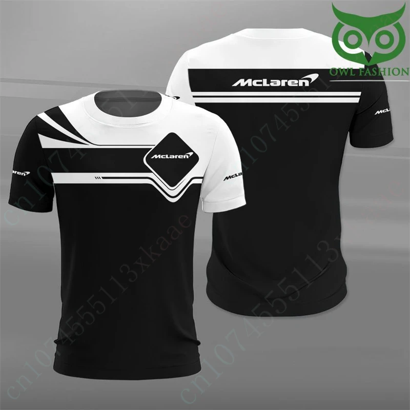 

McLaren Casual F1 Oversized T-shirt Unisex Clothing Anime T-shirts Breathable Short Sleeve Top Harajuku T Shirt For Men Women
