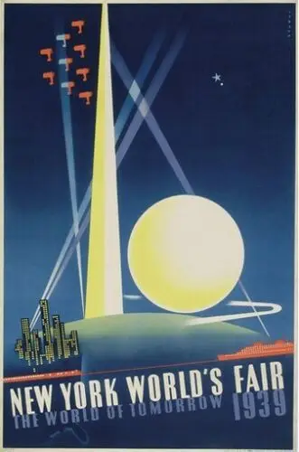 

NEW YORK WORLD'S FAIR 1939 Print Art Canvas Poster For Living Room Decor Home Wall Picture