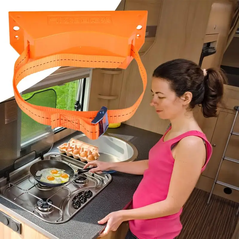 Кронштейн для пропанового резервуара Регулируемая пряжка стойка вешалка