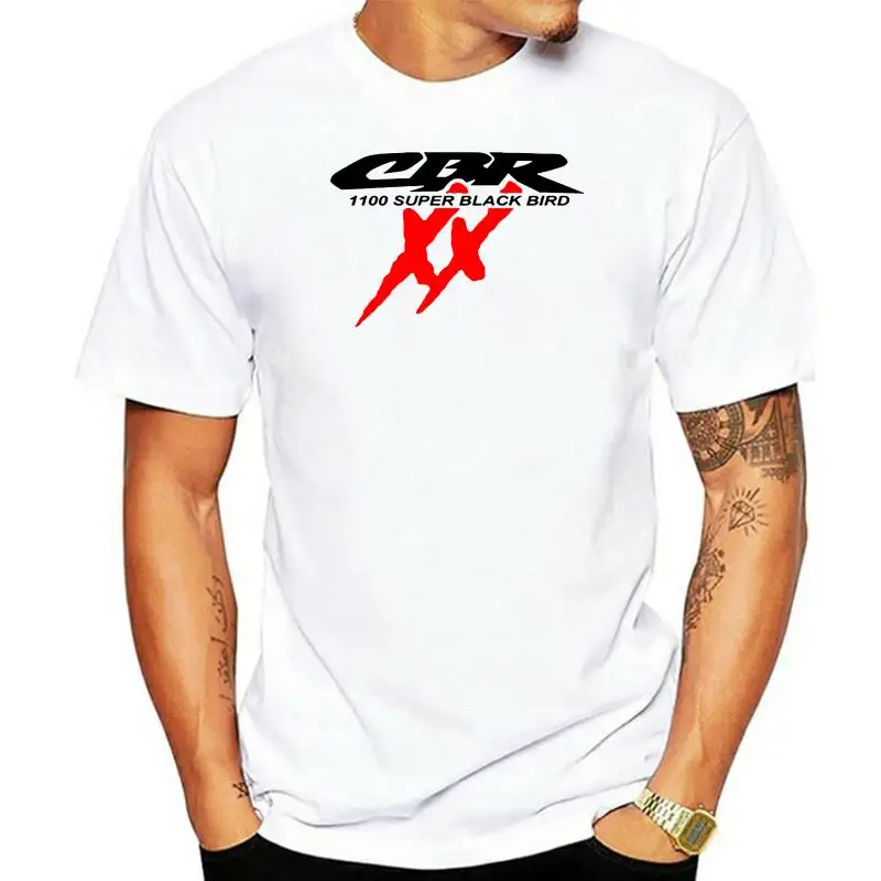 

TOP CBR 1100 SUPER BLACKBIRD XX T-S Sepeda Motor Hitam dan Putih T Shirt Katun Pria Lengan Raglan Tee Shirt
