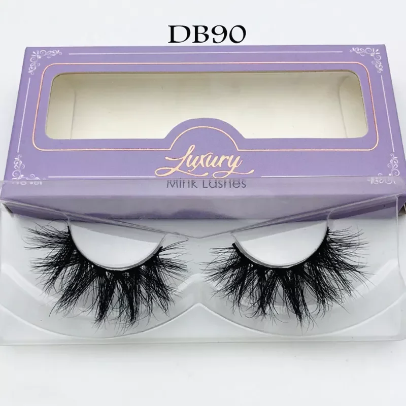 

Free shipping products high quality brand makeup 100% siberian mink eyelashes