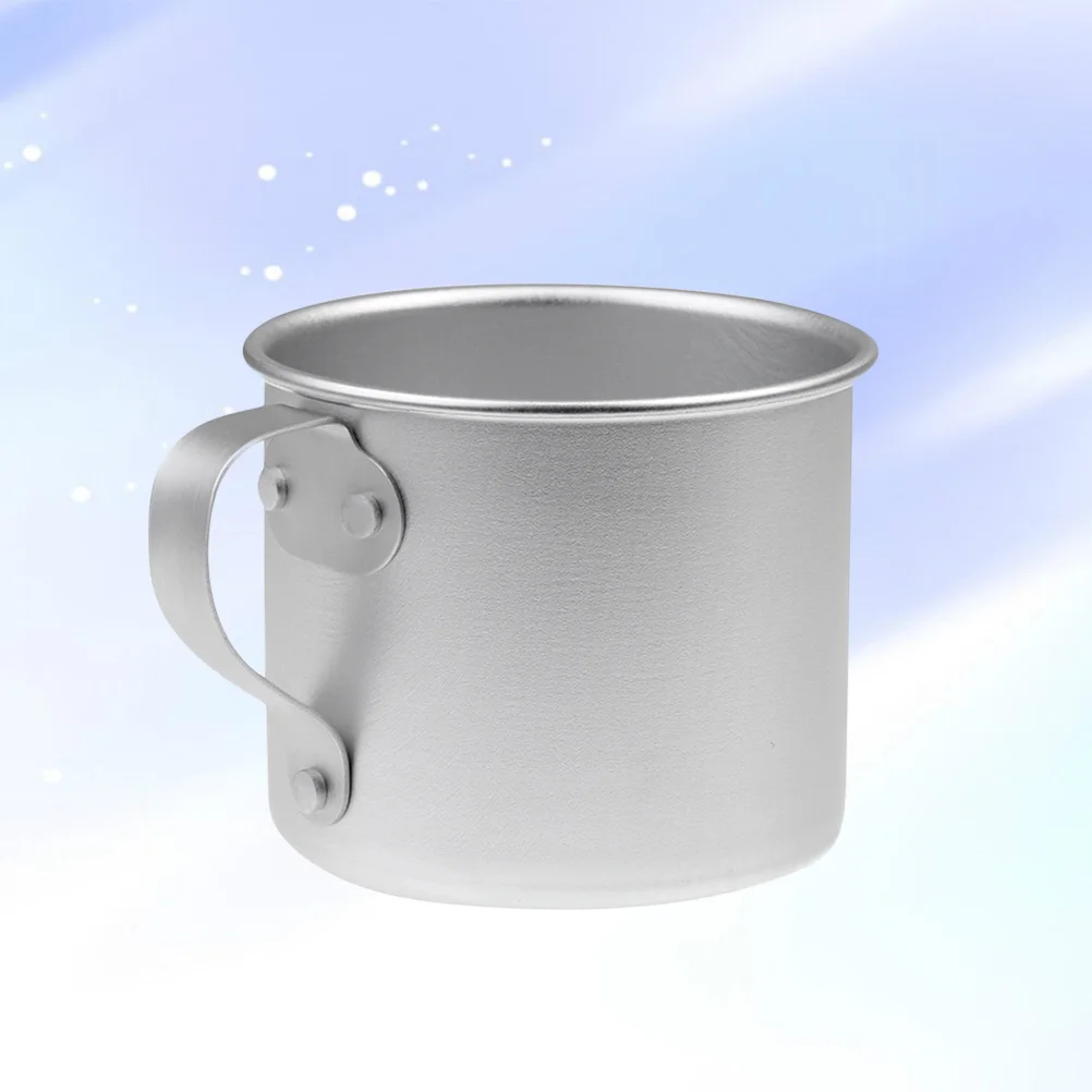

1PC Portable Lightweight Ultralight Premium Aluminum Drinking Cup for Outdoor Mountaineering
